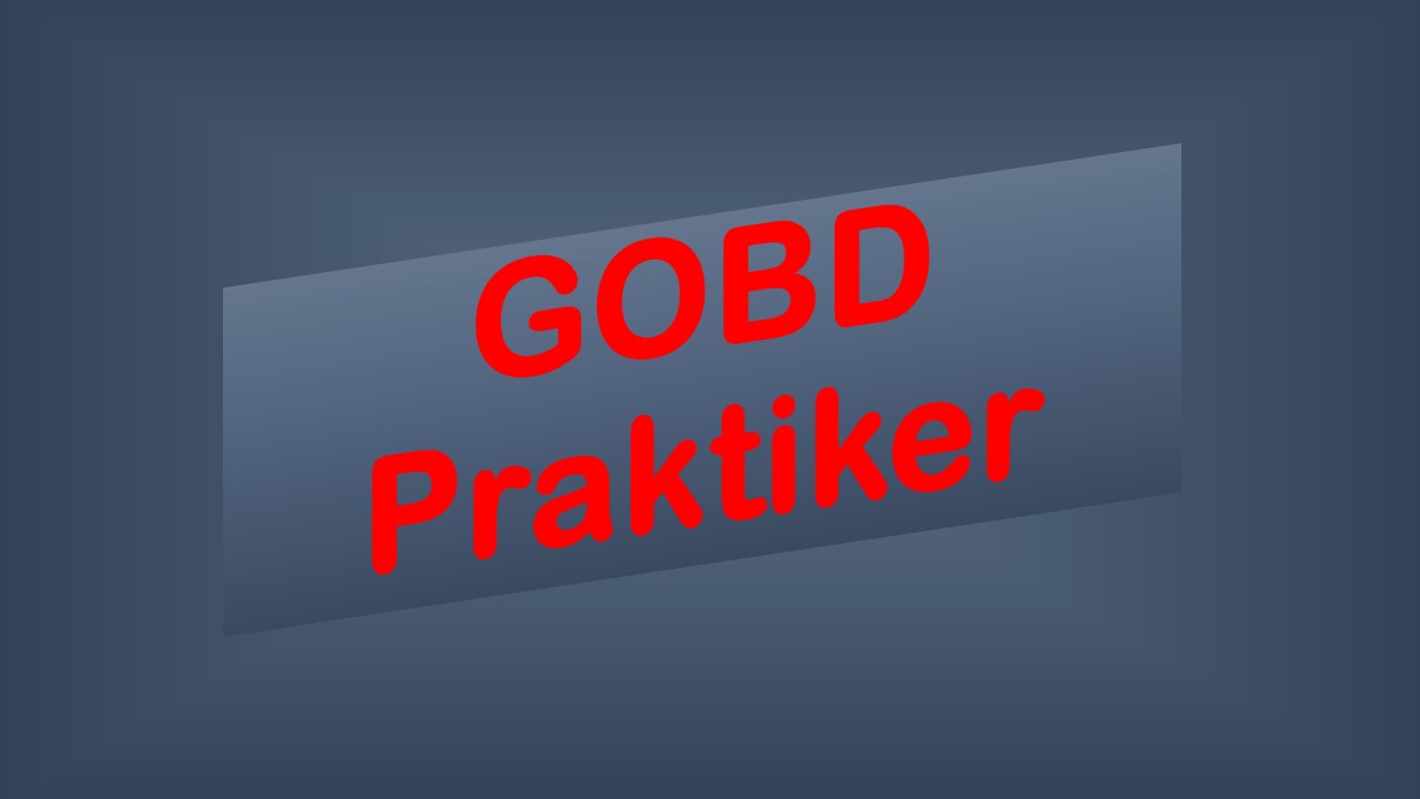 GoBD Praktiker im Aufbau